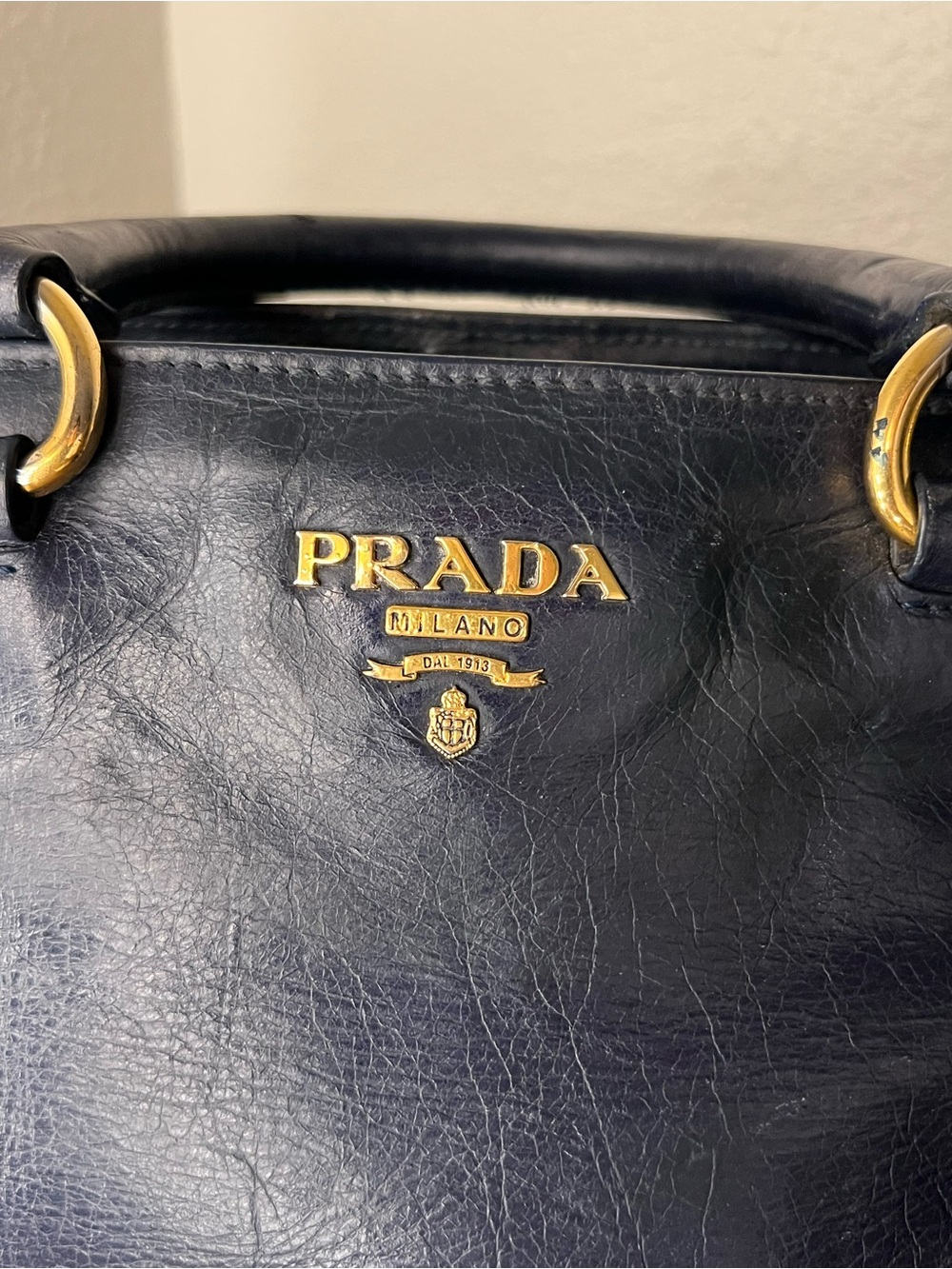 Prada Vitello satchel Galleria style bag - Picture 3 of 12